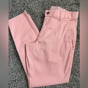 Fabletics The High Side Chino Pants Mens 29x32 Modern Classic Fit Golf pink